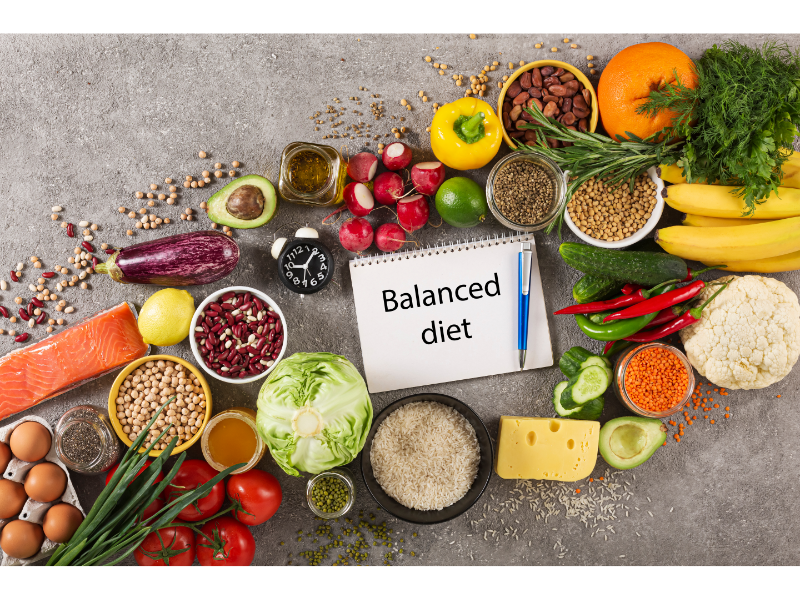How can I maintain A Balanced Diet in the long run?